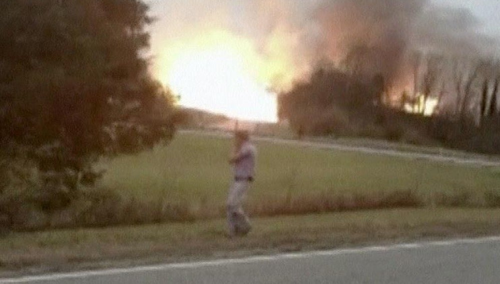 Explosión gaseoducto en EEUU