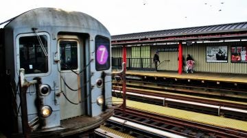 La línea 7 del metro de Nueva York atraviesa Queens. Foto: Marino Holgado