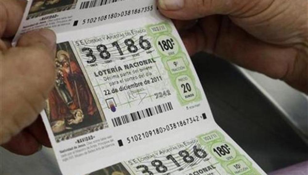 Comprobar décimos de Lotería de Navidad 2019
