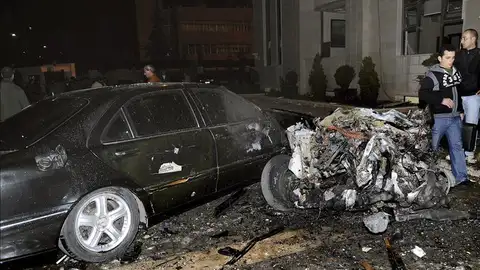 Un atentado bomba en Damasco causa la muerte de 16 personas Un atentado bomba en Damasco causa la muerte de 16 personas