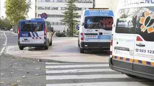 Varias ambulancias en Salamanca Varias ambulancias en Salamanca