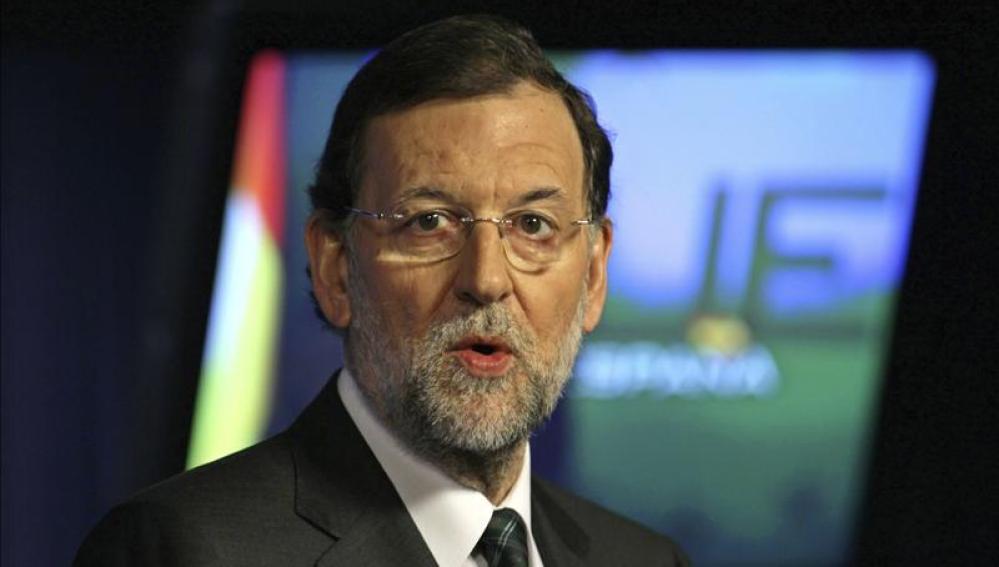 El presidente del Gobierno, Mariano Rajoy