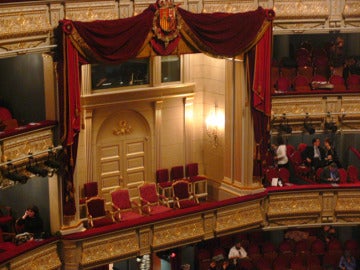 Interior del Teatro Real de Madrid.