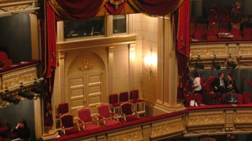Interior del Teatro Real de Madrid.