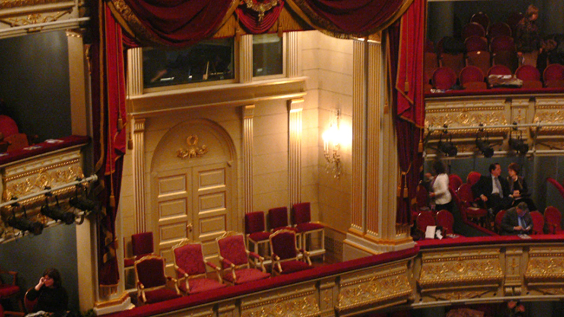 Interior del Teatro Real de Madrid. Interior del Teatro Real de Madrid.