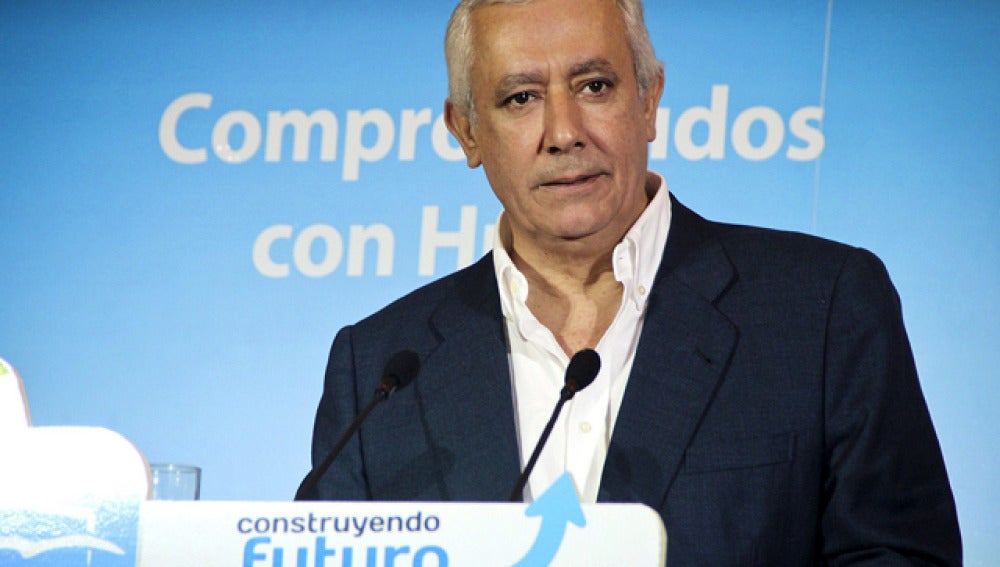 Javier Arenas, en el Congreso de Nuevas Generaciones