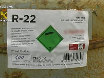 Barril de gas R-22 Barril de gas R-22