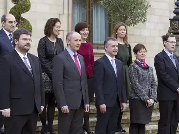 El nuevo equipo de Gobierno vasco El nuevo equipo de Gobierno vasco