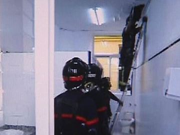 Derrumbe del falso techo del Colegio Luis Vives Derrumbe del falso techo del Colegio Luis Vives