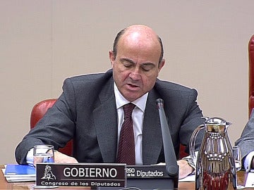El ministro de Economía, Luis de Guindos El ministro de Economía, Luis de Guindos