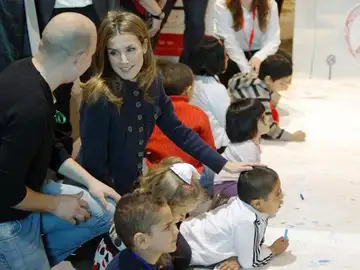 Doña Letizia en el XXXVI Salón del Libro Infantil y Juvenil Doña Letizia en el XXXVI Salón del Libro Infantil y Juvenil
