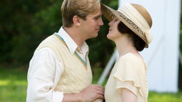 Matthew y Lady Mary Crawley