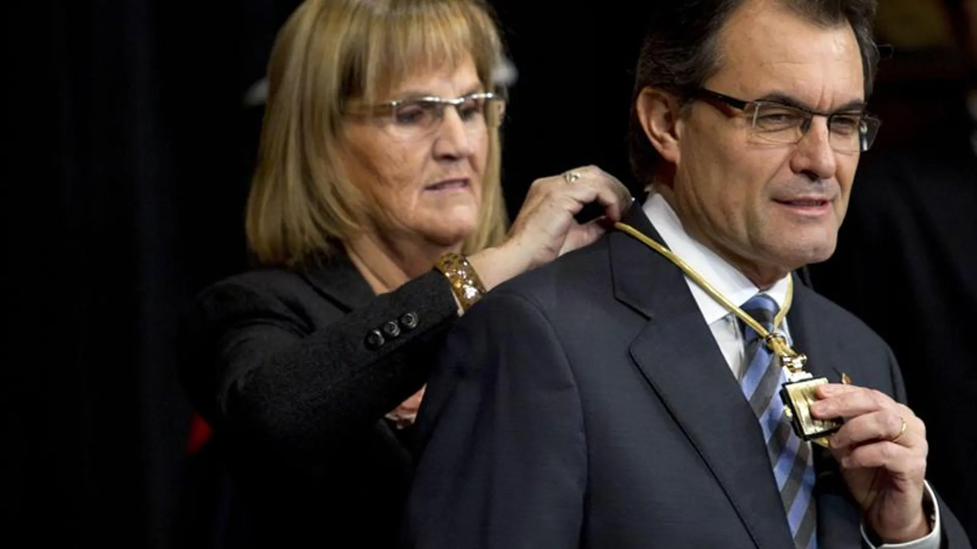 Artur Mas en su investidura Artur Mas en su investidura