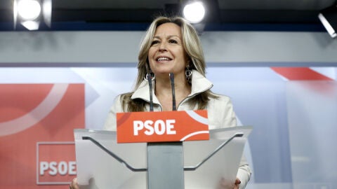 La secretaria de Pol&iacute;tica Social del PSOE, Trinidad Jim&eacute;nez
