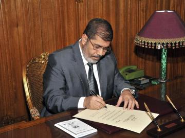 El expresidente Mohamed Mursi