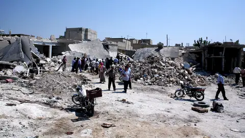 Bombardeo en Siria Bombardeo en Siria