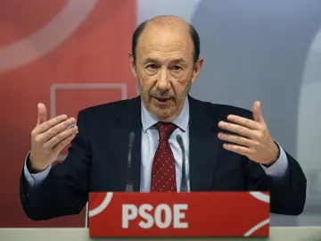 El secretario general del PSOE, Alfredo Pérez Rubalcaba El secretario general del PSOE, Alfredo Pérez Rubalcaba