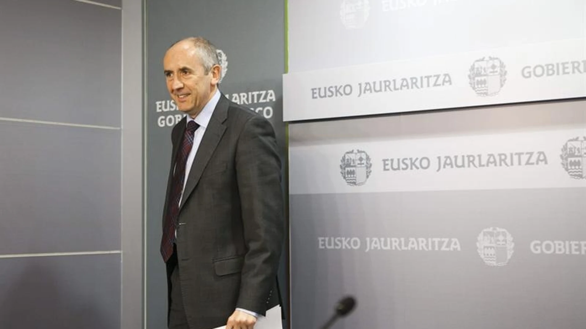 El portavoz del Gobierno Vasco, Josu Erkoreka El portavoz del Gobierno Vasco, Josu Erkoreka