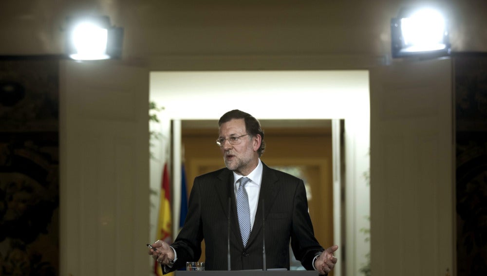 Mariano Rajoy comparece ante los medios