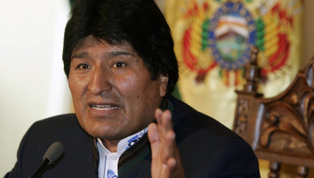 Evo Morales, presidente de Bolivia