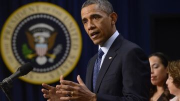 Barack Obama, pronuncia un discurso sobre el "abismo fiscal" en la Casa Blanca en Washington. 