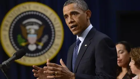 Barack Obama, pronuncia un discurso sobre el "abismo fiscal" en la Casa Blanca en Washington. Barack Obama, pronuncia un discurso sobre el "abismo fiscal" en la Casa Blanca en Washington.
