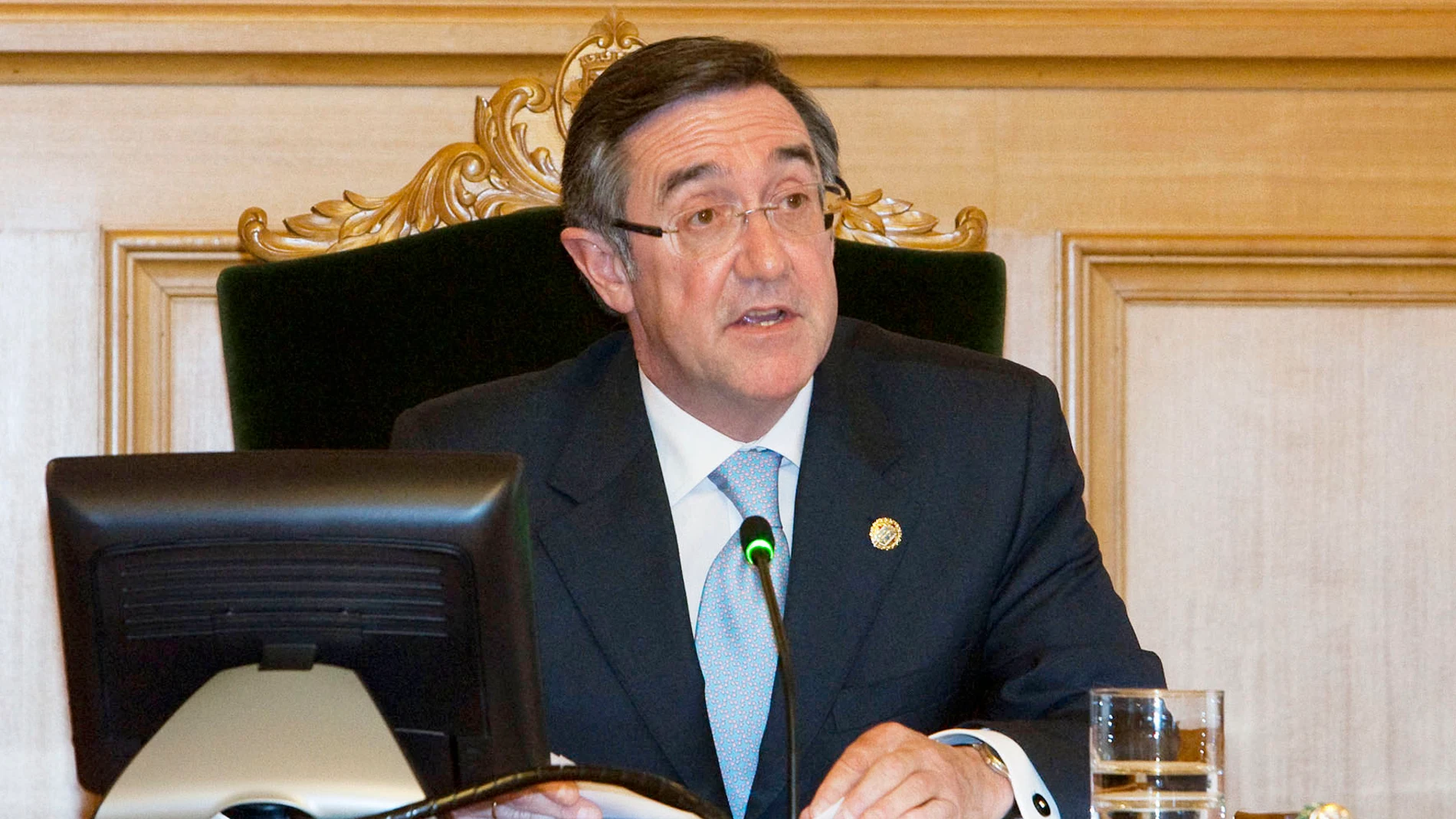 Ángel Currás, alcalde de Santiago de Compostela Ángel Currás, alcalde de Santiago de Compostela