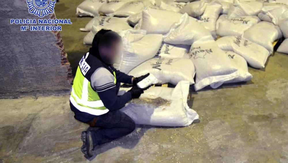 Incautados más de 110 kilos de cocaína de gran pureza 