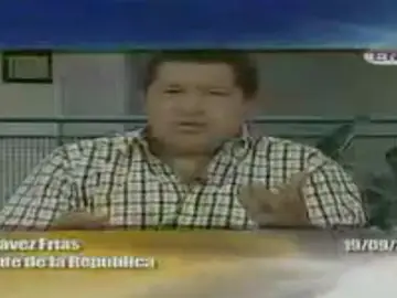 Hugo Chávez, en 2004 Hugo Chávez, en 2004