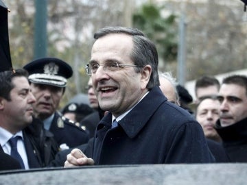 El primer ministro griego Antonis Samaras