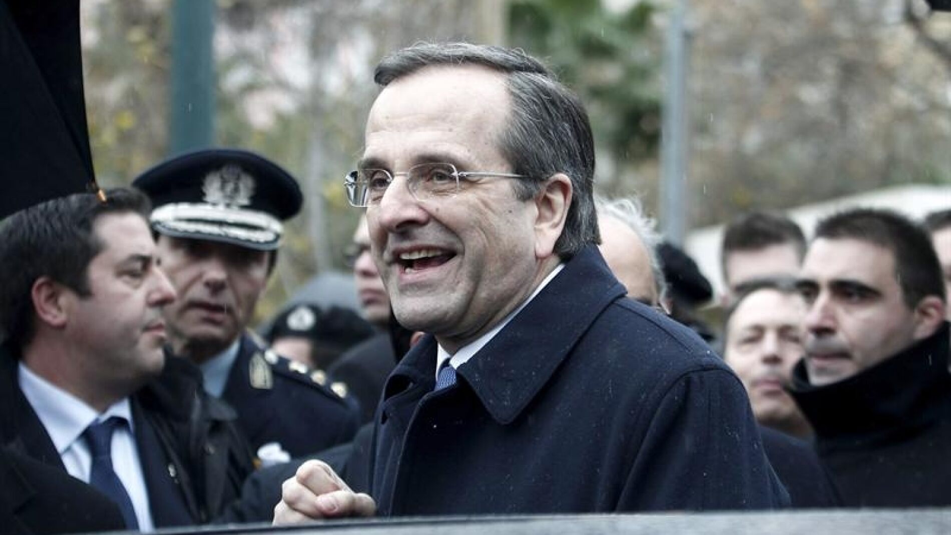 El primer ministro griego Antonis Samaras