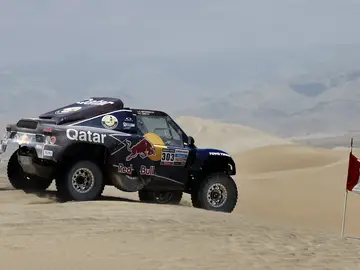 Carlos Sainz, en acción en el Dakar Carlos Sainz, en acción en el Dakar
