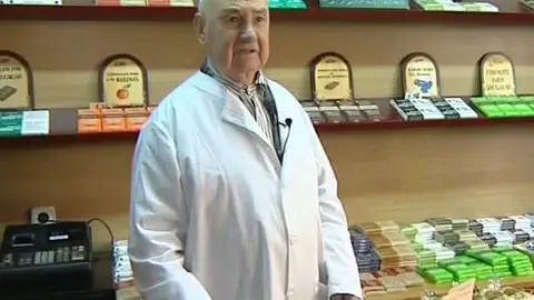Jesús Subiza, el chocolatero más antiguo de Europa Jesús Subiza, el chocolatero más antiguo de Europa