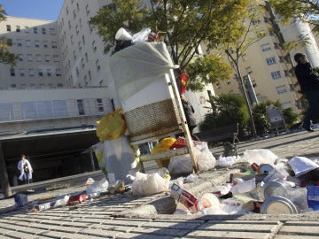 Huelga de limpieza en el hospital de Alicante