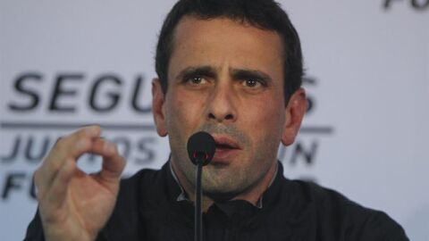 Henrique Capriles, l&iacute;der de la oposici&oacute;n venezolana