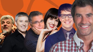 Roko, Ángel Llácer, Javier Herrero, Millán Salcedo, Jorge Fernández y Juan Ramón Lucas en El Hormiguero