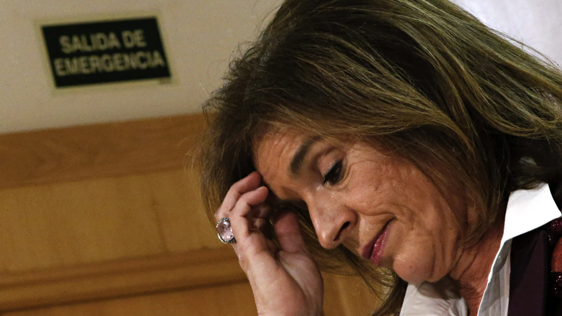 Ana Botella en rueda de prensa Ana Botella en rueda de prensa