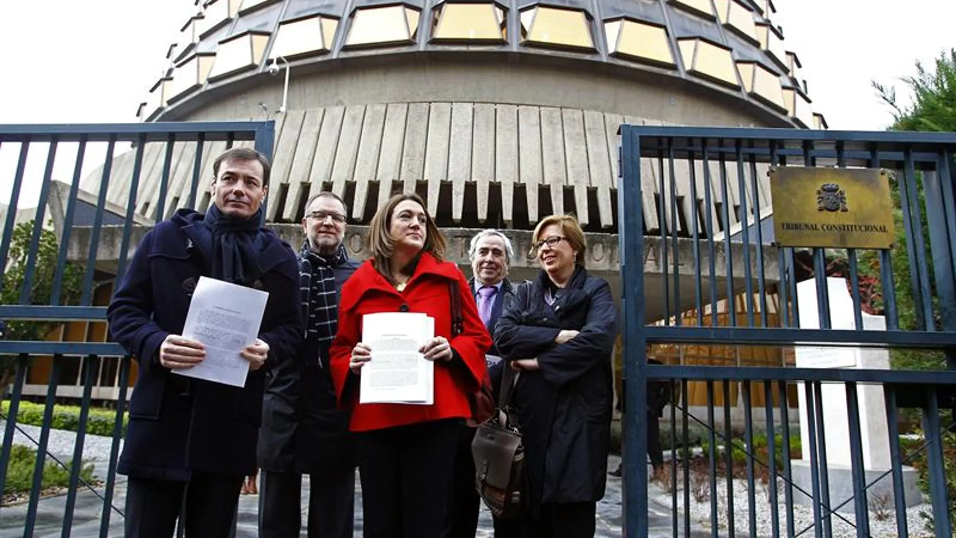 Soraya Rodríguez, Tomás Gómez, Marcelino Iglesias, Enrique Cascallana y Maru Menéndez Soraya Rodríguez, Tomás Gómez, Marcelino Iglesias, Enrique Cascallana y Maru Menéndez