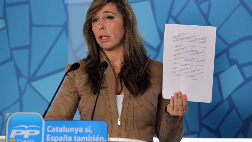 Alicia Sánchez Camacho critica la propuesta de soberanía