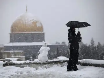 Jerusalén se cubre de nieve Jerusalén se cubre de nieve