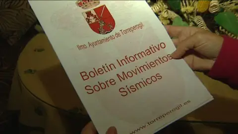 Boletín informativos sobre movimientos sísmicos Boletín informativos sobre movimientos sísmicos