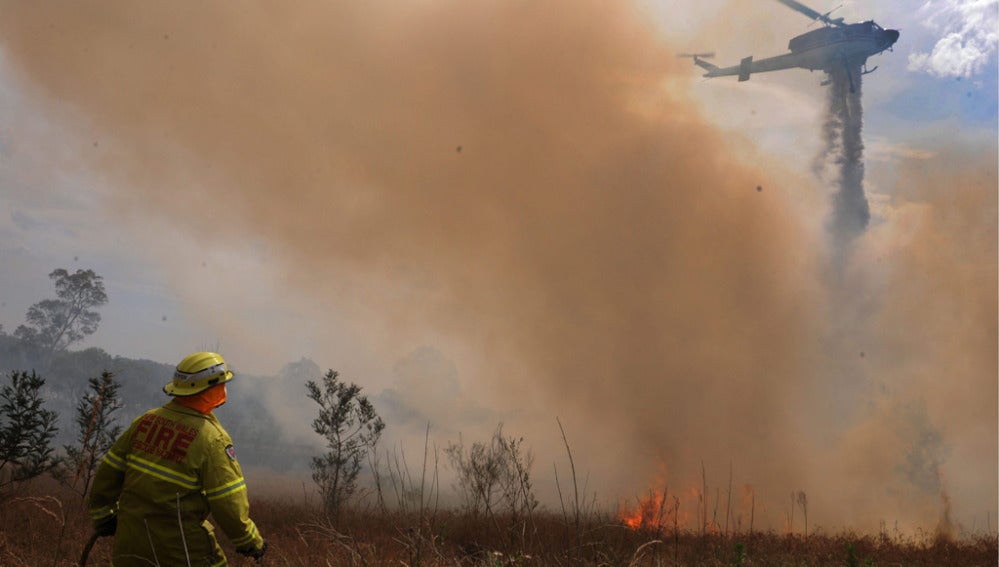 Ola de incendios en Australia