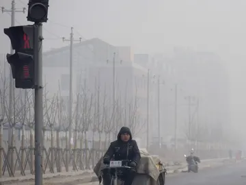 La contaminación difumina China (14-01-2013) La contaminación difumina China (14-01-2013)