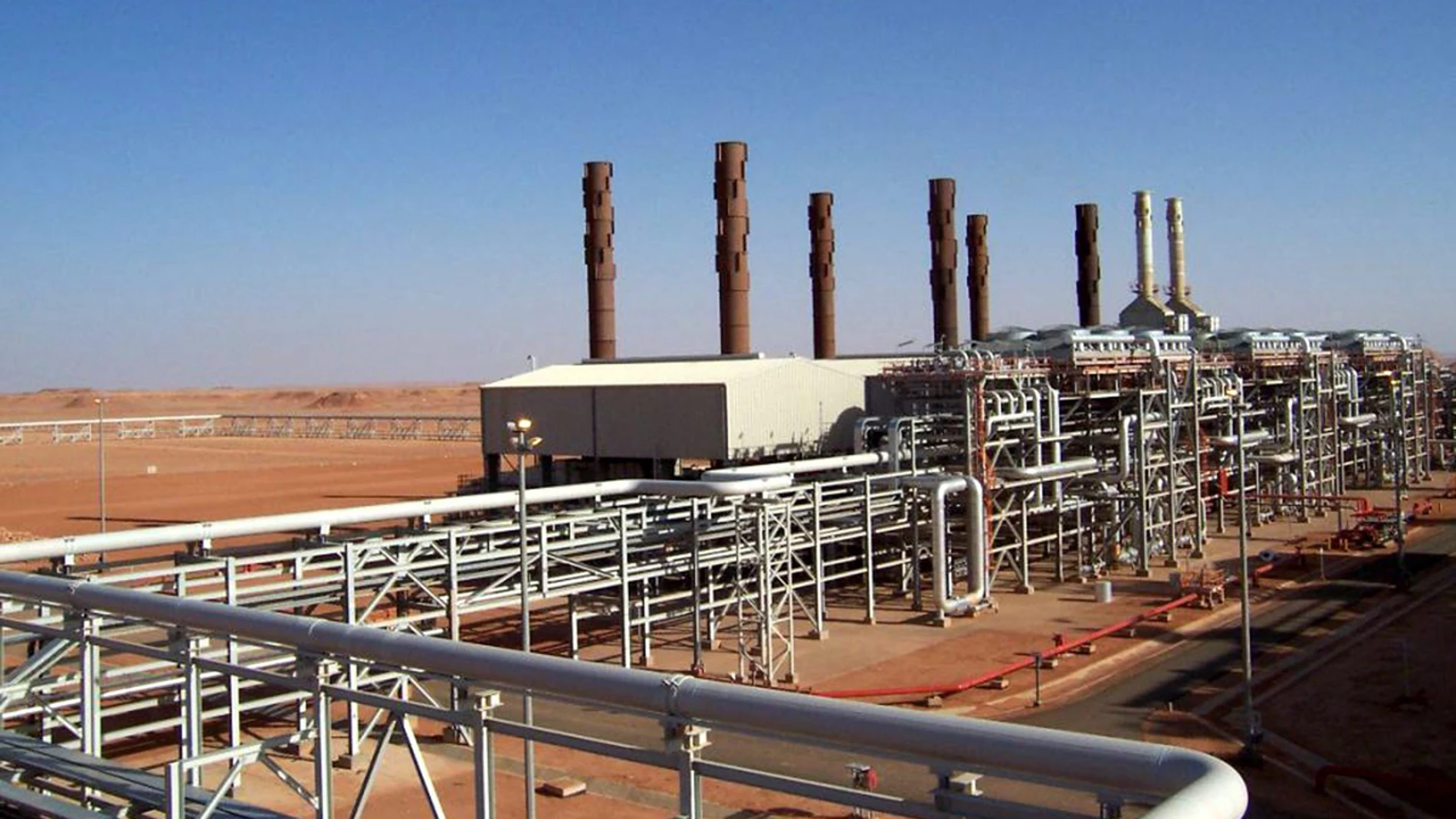 La central de gas de Amenas, en Argelia La central de gas de Amenas, en Argelia