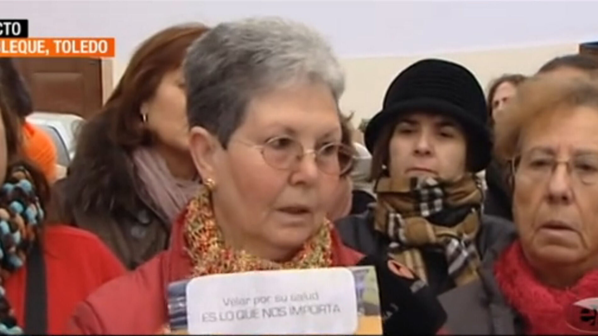 indignaci&oacute;n por los recortes en sanidad