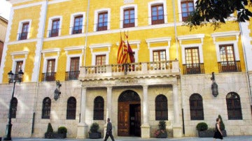 Fachada del Ayuntamiento de Teruel.