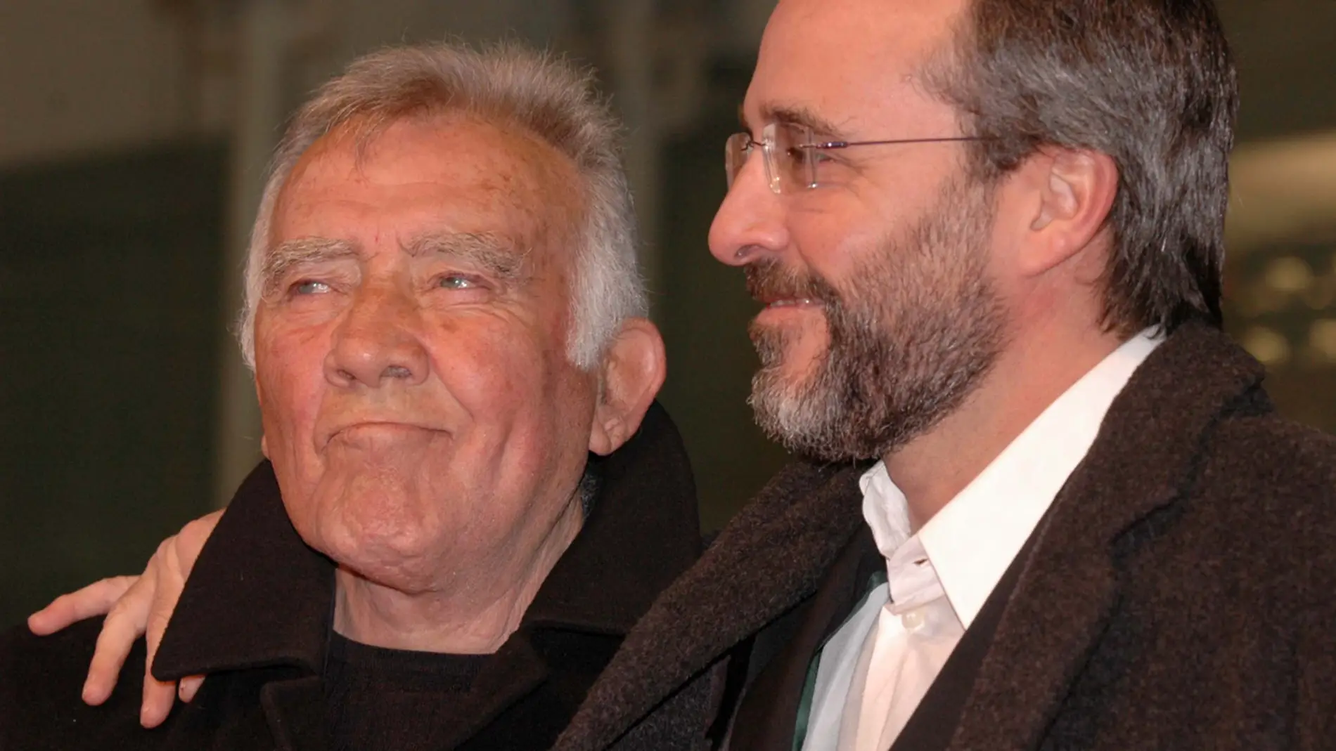 Fernando Guillén, con su hijo y también actor Fernando Guillén Cuervo