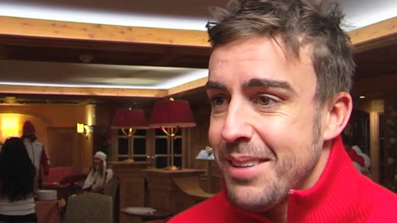 Fernando Alonso tras la carrera de karts: "Me he divertido"