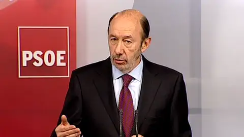 El líder del PSOE, Alfredo Pérez Rubalcaba El líder del PSOE, Alfredo Pérez Rubalcaba