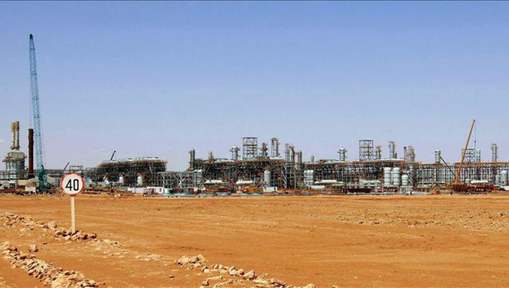 Planta de gas en In Amenas, Argelia